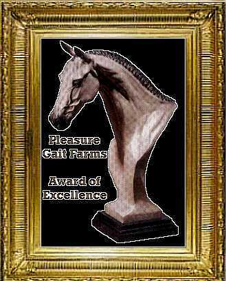 Pleasure Gait Farms Award